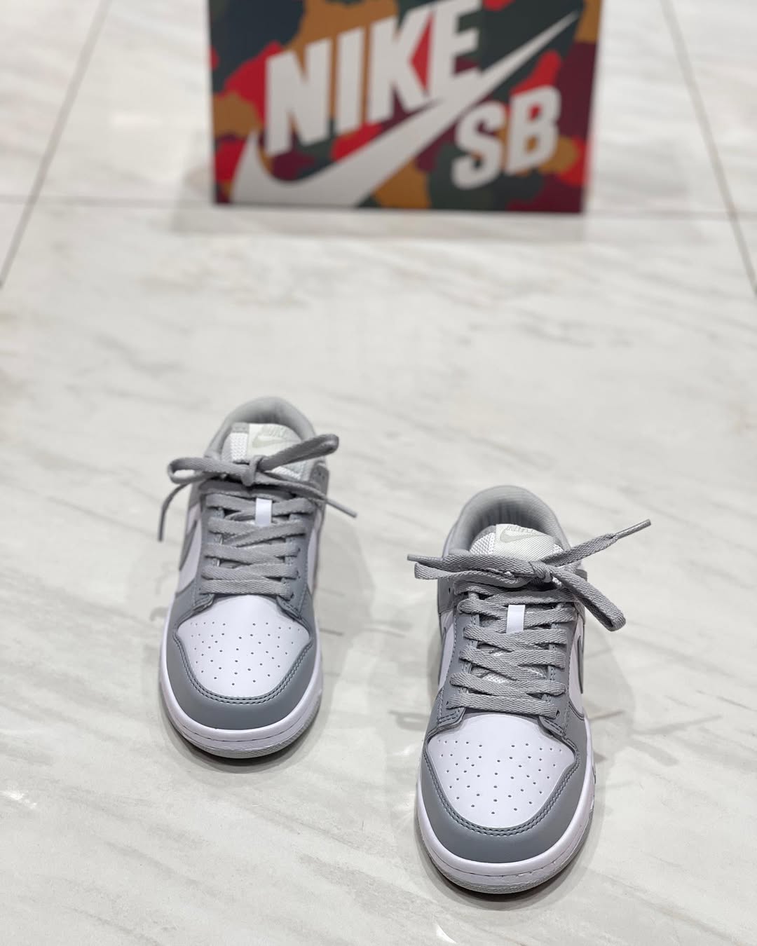 NIKE DUNK LOW GÜMÜŞ BEYAZ