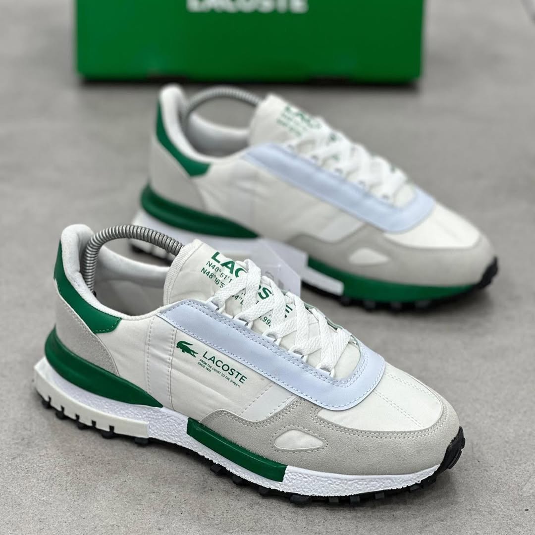 LACOSTE ELİTE ACTİVE BEYAZ YEŞİL