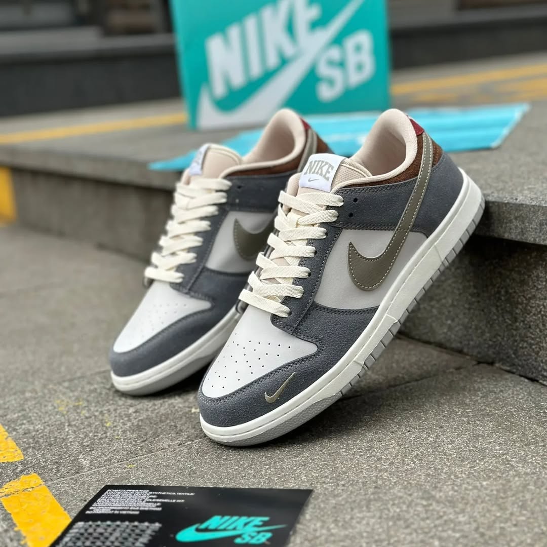 NIKE DUNK LOW GRİ BEYAZ