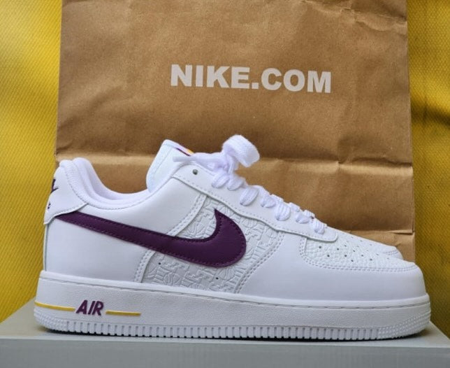 NIKE AİR FORCE BEYAZ MOR