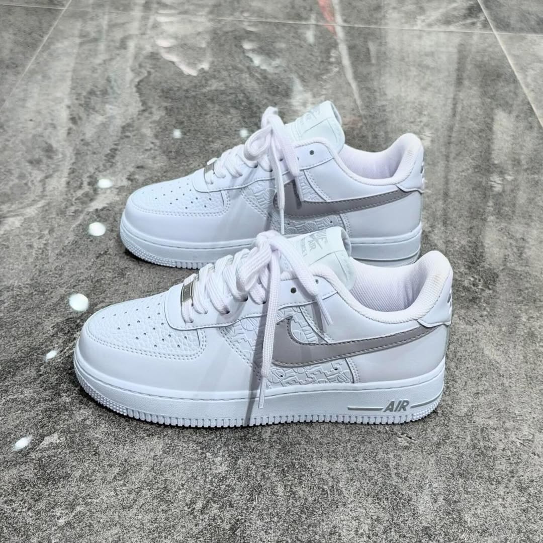 NIKE AİR FORCE BEYAZ GRİ