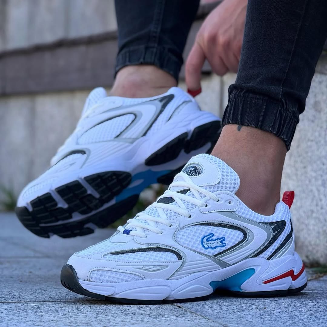 LACOSTE STORM 96 BEYAZ
