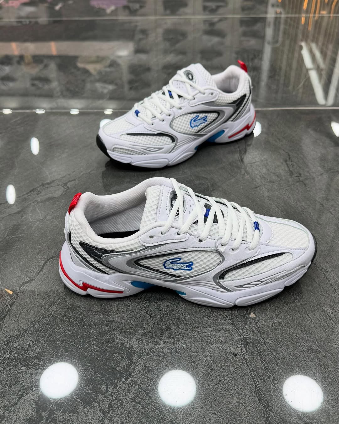 LACOSTE STORM 96 BEYAZ