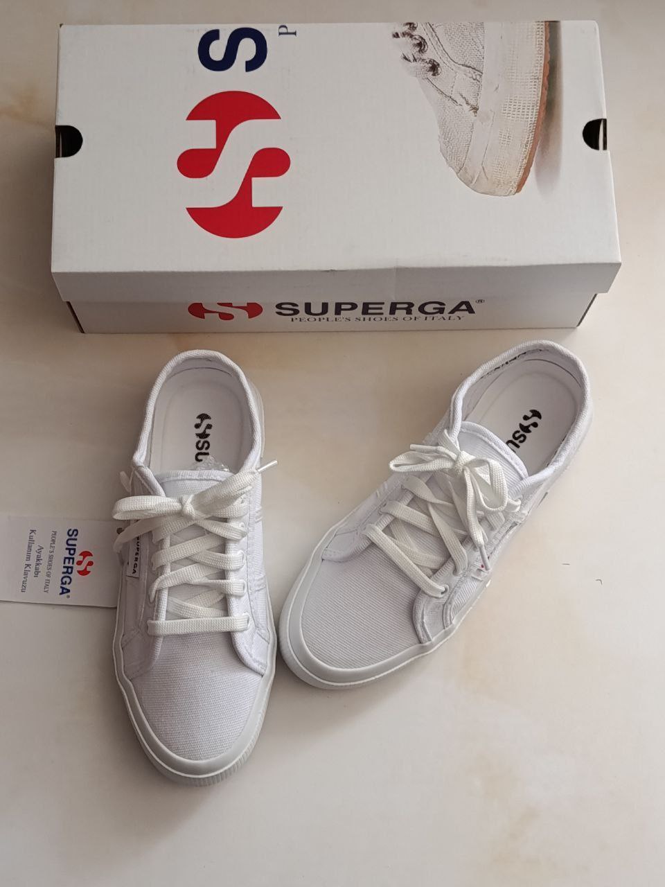SUPERGA BEYAZ