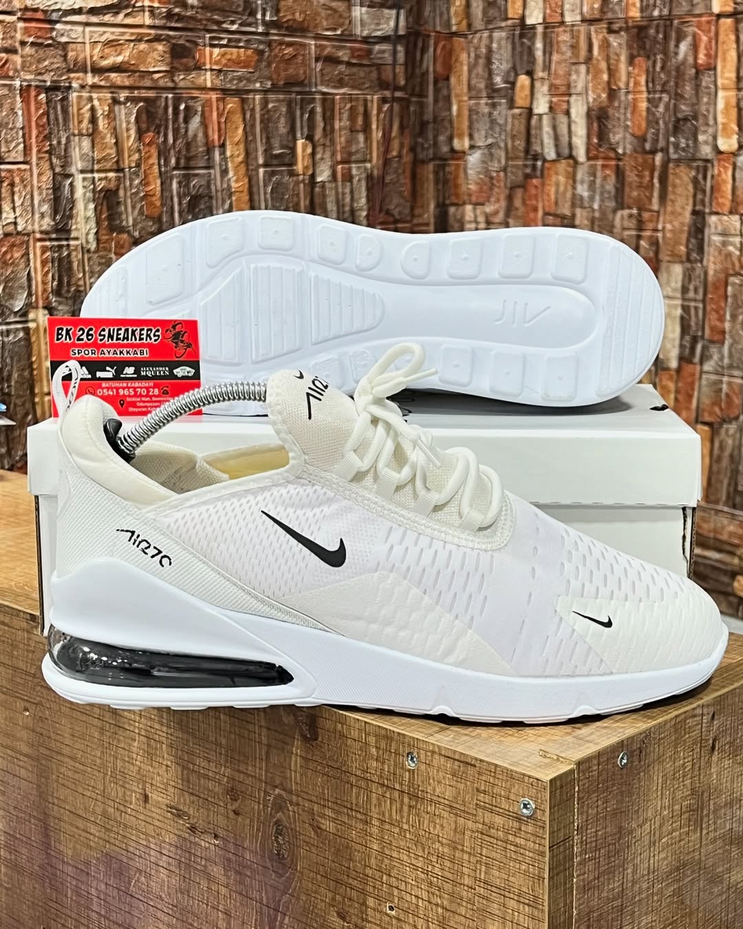 NIKE AİR MAX 270 BEYAZ