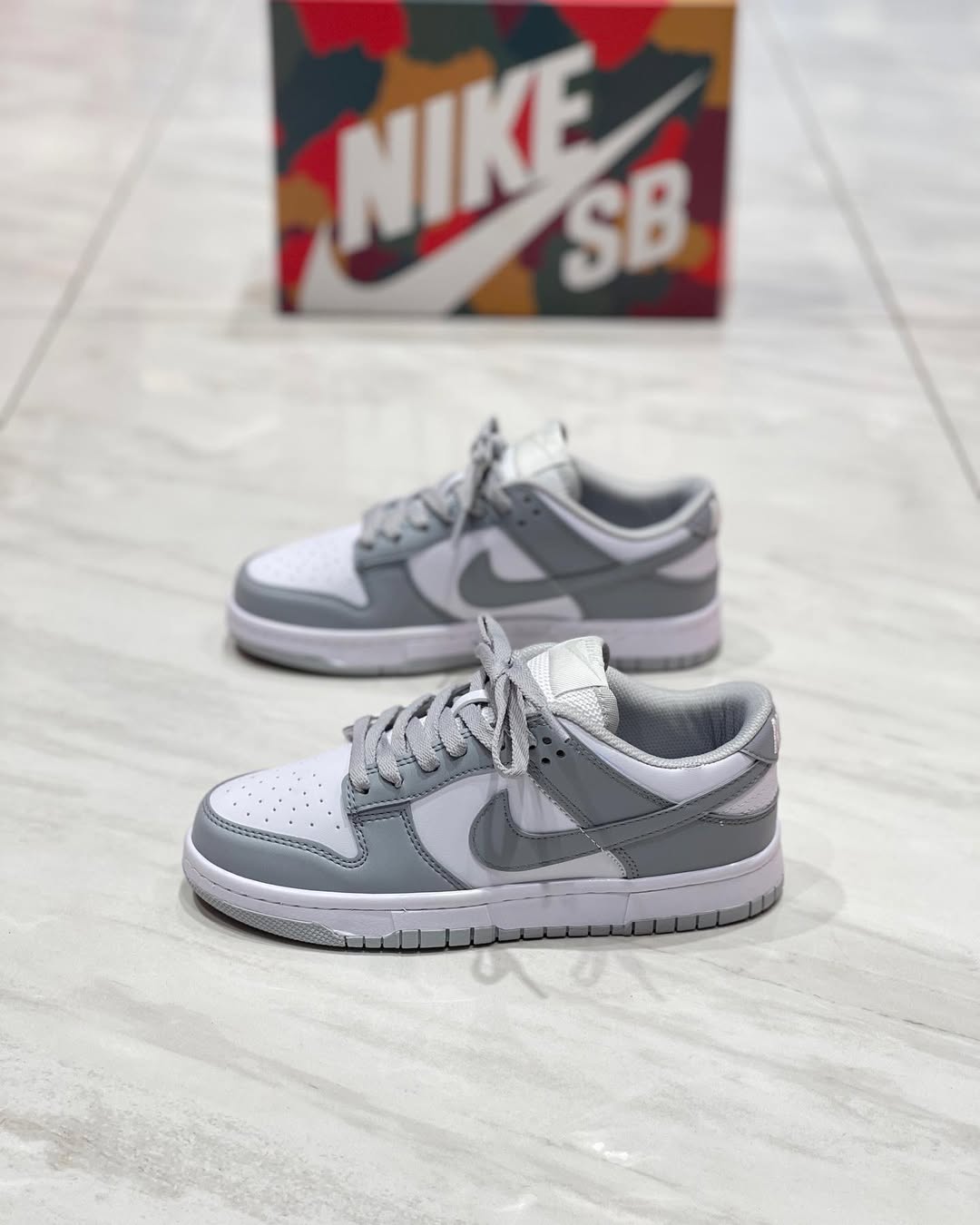 NIKE DUNK LOW GÜMÜŞ BEYAZ