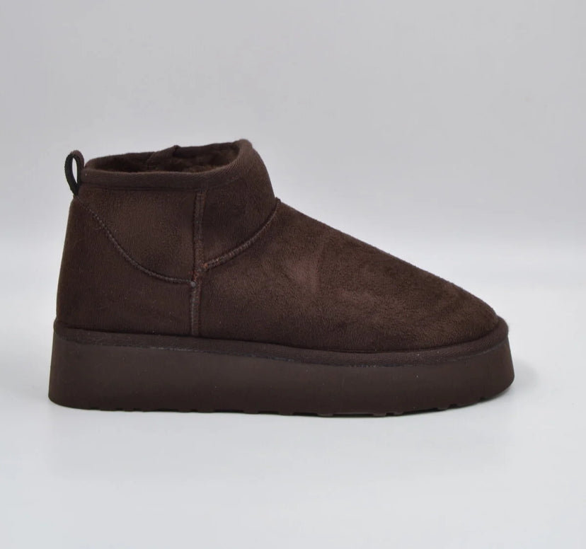 KOYU KAHVE BAYAN UGG