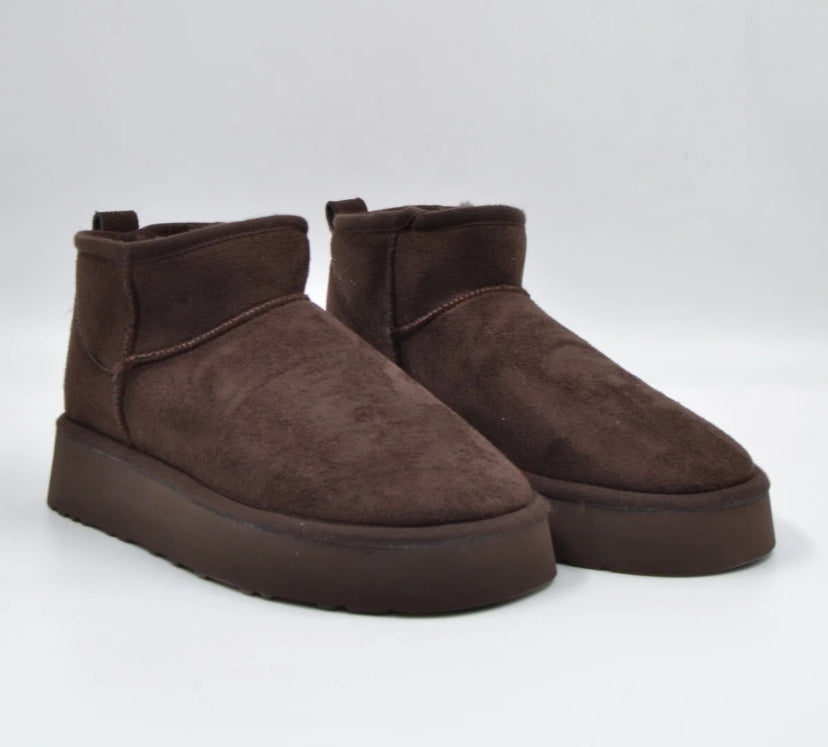 KOYU KAHVE BAYAN UGG