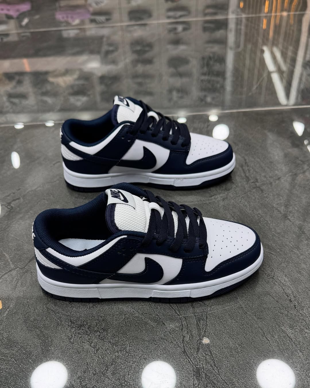 NIKE DUNK LACİVERT BEYAZ