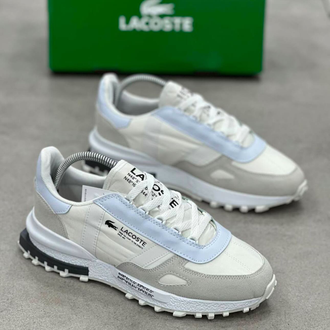 LACOSTE ELİTE ACTİVE BEYAZ